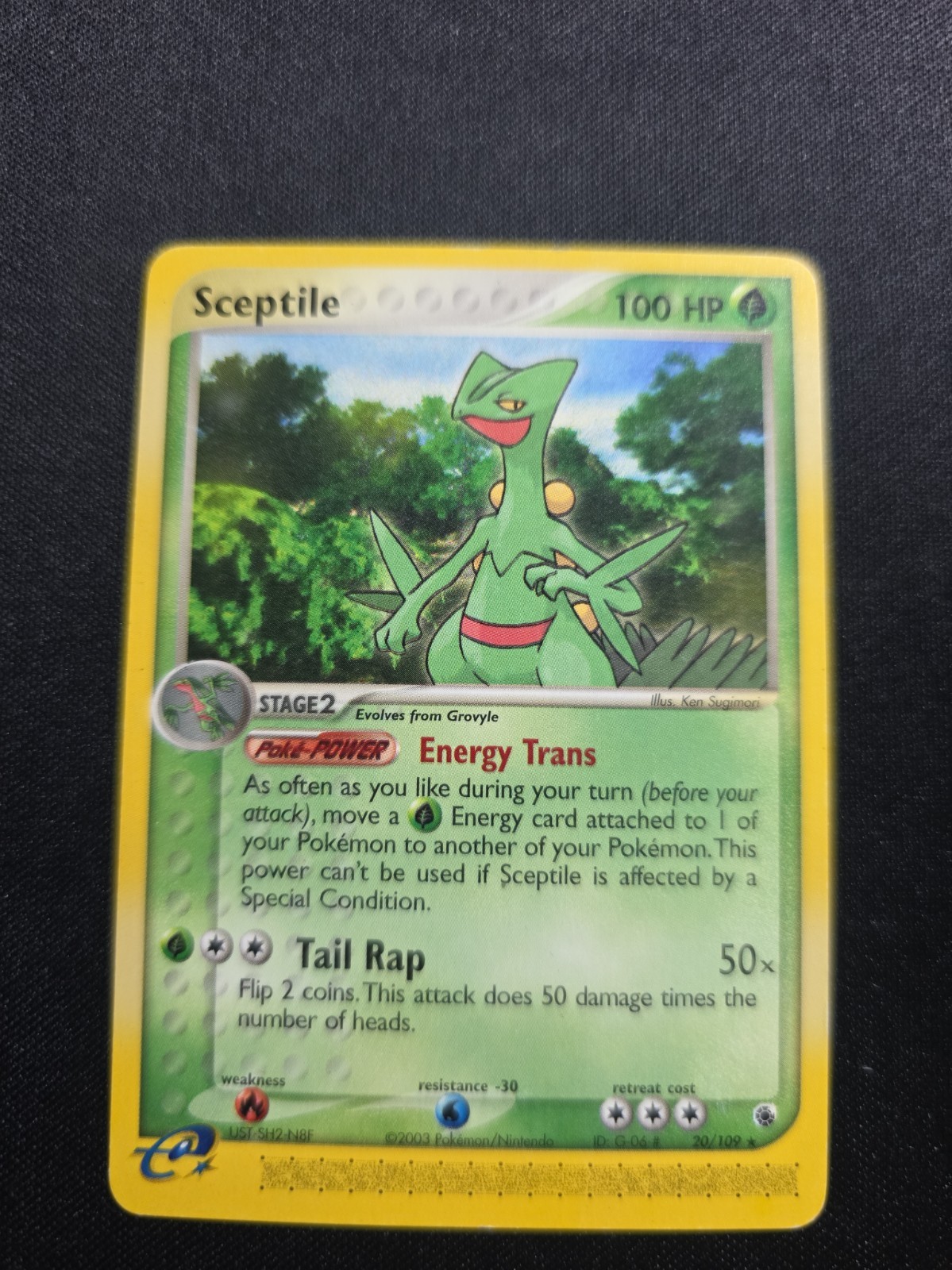 Sceptile 20/109 EX Ruby & Sapphire Regular