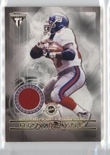 2001 Pacific Private Stock Titanium Ron Dayne Tiki Barber #107 05k6