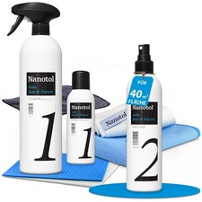 Nanotol Nanoversiegelung Set - 2 Autos - Lackversiegelung, Scheibenversiegelung