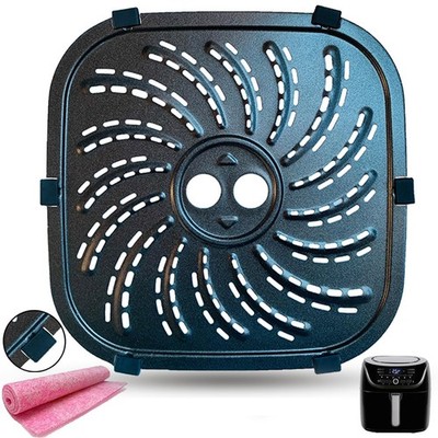 8QT Air Fryer Grill Pan for PowerXL Vortex Pro Air Fryer Plus, Premium Nonsti...
