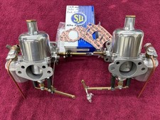 Mga Twin Cam Su Auc877 H6 Carburetor Pair Fully Restored And Original