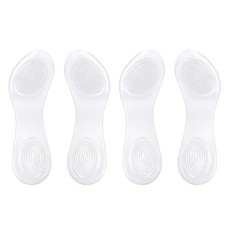 2 Pairs Women Shockproof Insoles High Heel for Shoe Pads Shoes