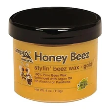 Ampro Pro Styl Honey Beez Stylin' Beez Wax, 4 Oz