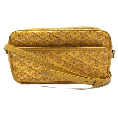 Goyard Cup Vert PM PVC / Leather Yellow Unisex Bag #WPB067