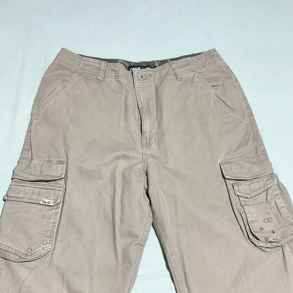 Pantalones de mezclilla O’Neil Cargo para hombre 32 caqui tostado - holgados Y2K vintage surf skate Foto 4 de 4