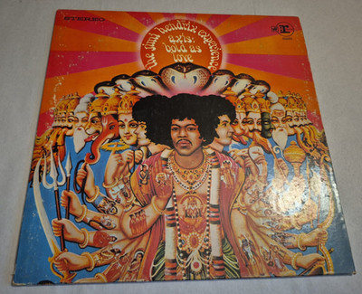 JIMI HENDRIX EXPERIENCE~AXIS: BOLD AS LOVE Gatefold Terre Haute Repress