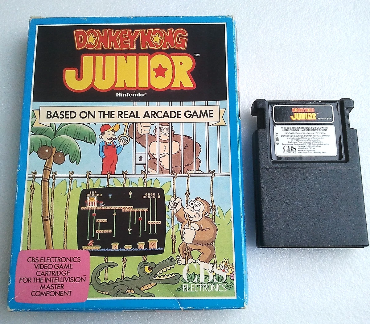 Lot De 2 Boîtes Vides Intellivision - Boxing + Star Strike - Sans Cartouche