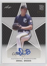 2020 Leaf Perfect Game National Showcase 47/50 Daniel Brooks #BA-DB1 Auto 0tw4