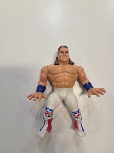 1992 WWF Hasbro Series 4 British Bulldog with Bull...