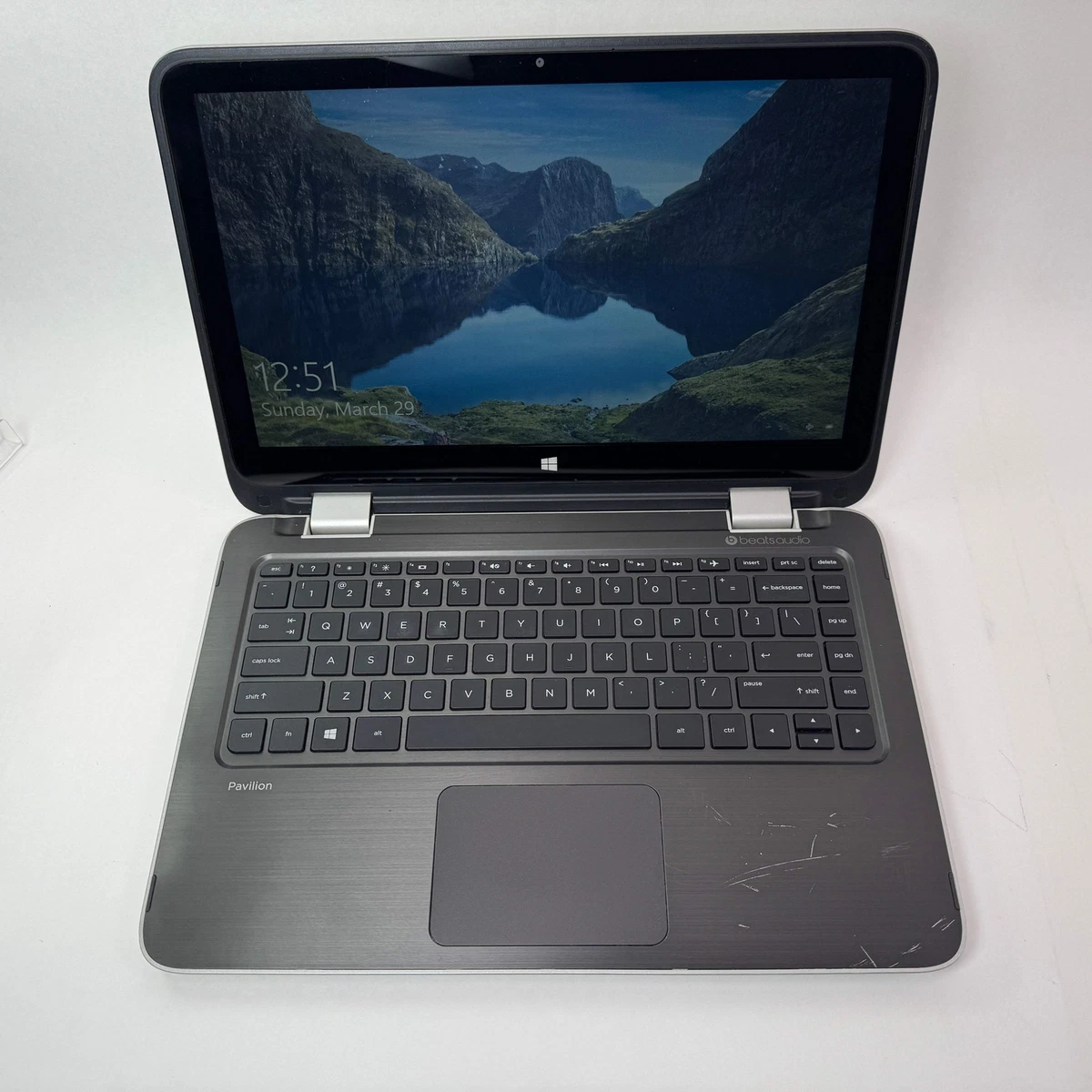 Broken HP Pavilion x360 13-A019WM A6-6310 1.8GHz 4GB RAM 500GB Bad