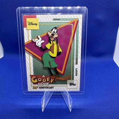 2026 Topps Disney Neon GOOFY A GOOFY MOVIE 30th Anniversary Insert