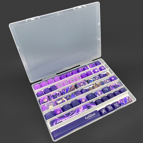 Keycap Storage Box Mechanical Keyboard Keycap Transparent Dustproof Display Box - Photo 10/12