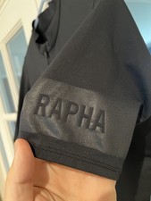 Rapha cycling jersey mens small black