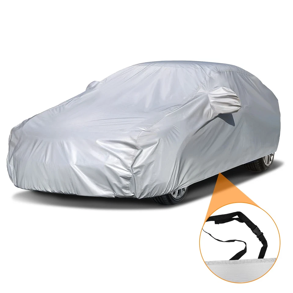 Cubierta de coche impermeable exterior resistente a los rayos UV para Mercedes-Benz E350 E500 Clase E Foto 3 de 4