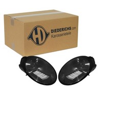 DIEDERICHS TUNING SCHEINWERFER SATZ SCHWARZ KLARGLAS passend für PORSCHE 911