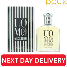 Moschino Uomo Eau de Toilette 75ml for Him Spray Mens EDT Aftershave