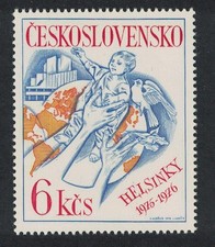 Czechoslovakia Bird European Security Conference Helsinki 1976 MNH SG#2297