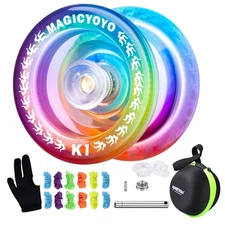 Responsive YoYo K1-Plus for Kids Beginners with Yoyo Storage Bag + 12 Yoyo St...
