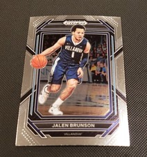 2023 Panini Prizm Draft Picks - Jalen Brunson #87 Silver Prizm