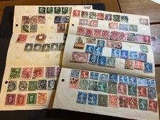 ICOLLECTZONE Vintage unpicked Worldwide pages VF used (C300-10)