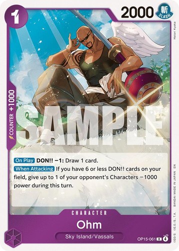 Enel (OP15-118 SEC) - One Piece TCG: Adventure on Kami's Island