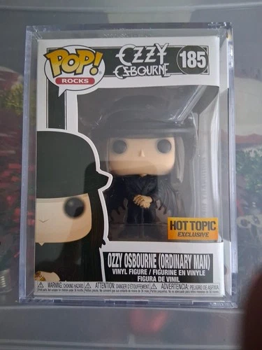 Funko Pop! Rocks: Ozzy Osbourne (Ordinary Man) - Hot Topic Exclusive W Protector