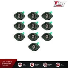 10PCS UCFL201-8 Pillow Block Bearing 1/2" Hole 2-Bolt With Seat Bearing