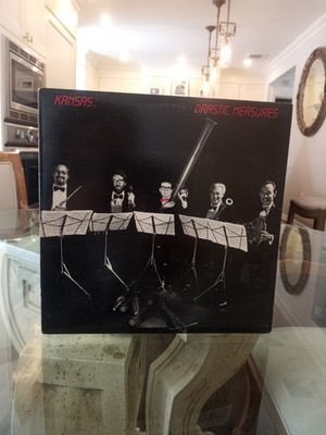Kansas - Drastic Measures - Vinyl LP 1983 LP CBS Records VG+/VG