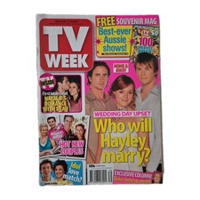 TV Week Vintage Magazine Sept. 24-30, 2005 Home & Away, Paul O'Brien Pin-Up