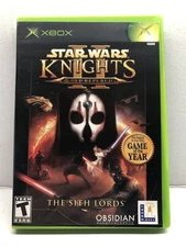 Star Wars: Knights of the Old Republic II - The Sith Lords (Xbox, 2004) Complete