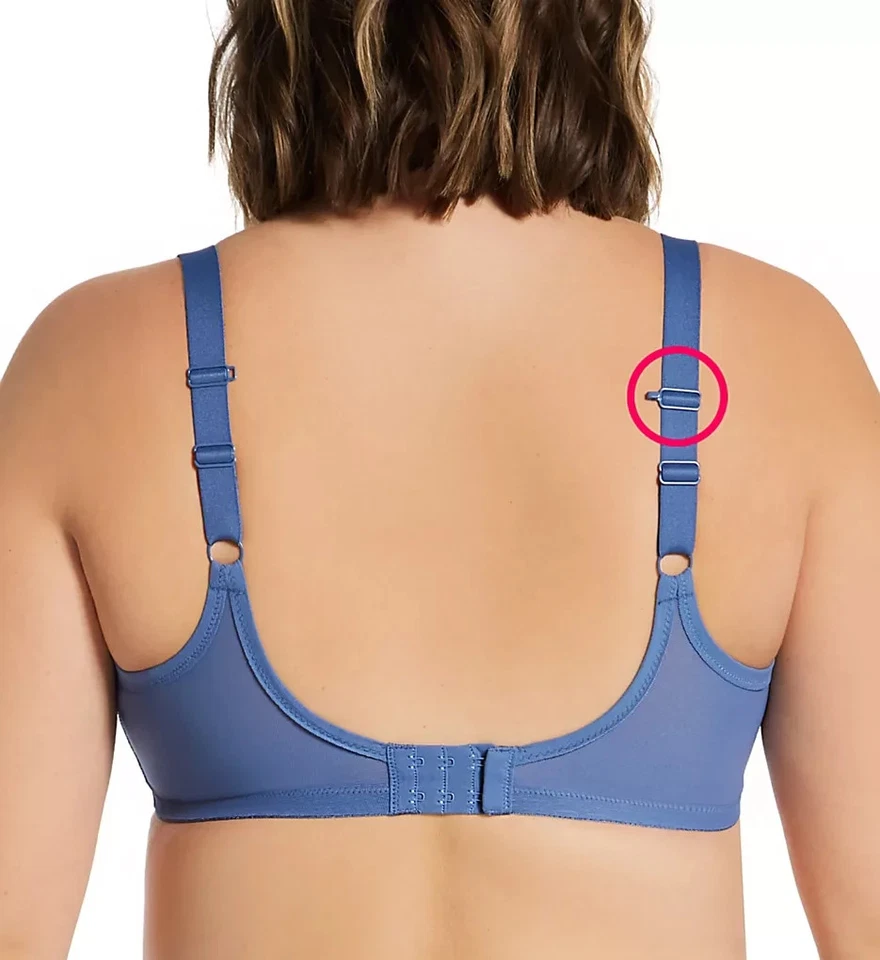 SUJETADOR ELOMI TALLA 38G EL8900 MATILDA SUJETADOR DENIM MARGARITA CON AROS ENVÍO GRATUITO Foto 2 de 2