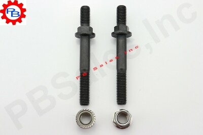 Exhaust Manifold Studded Flange Cap Screw With Stainless Nut QTY 2 For Cummins