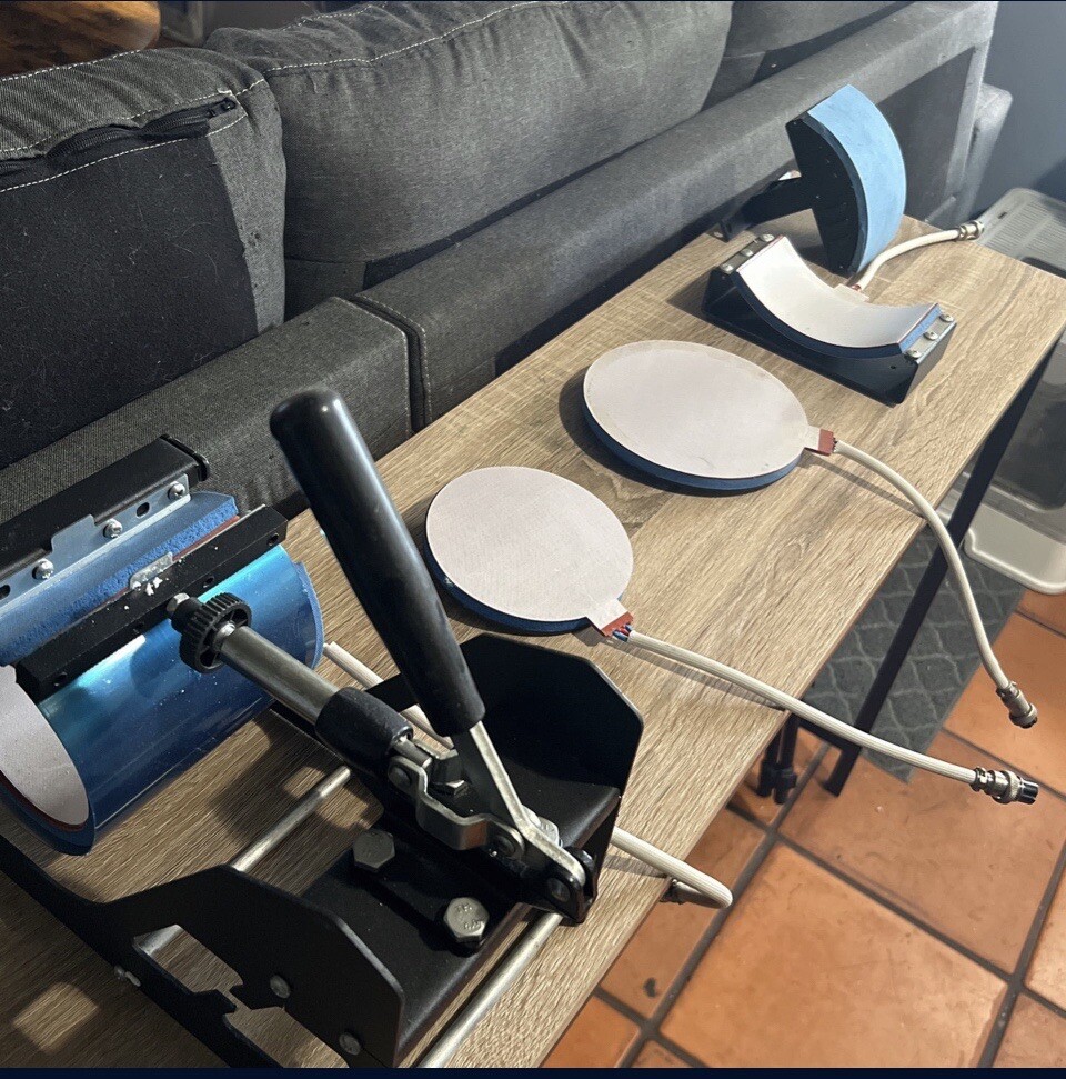 Heat Press Attachments Parts All pieces shown eBay