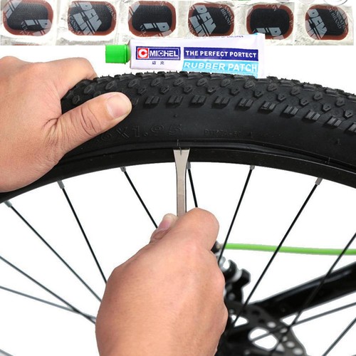 TIP TOP TYRE INNER TUBE PUNCTURE REPAIR TOOL KIT PATCHES GLUE CAR VAN BIKE - Picture 3 of 12