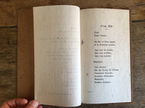 Francis Vetch: La semeuse, La France, patriotisches Gedicht von 7 Seiten. Peking 1921 - Bild 11 von 15