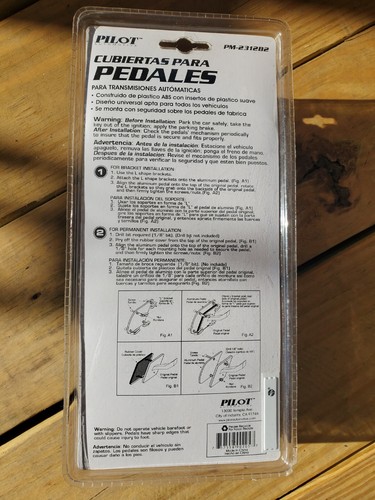 Pilot Automotive Voltage Pedal Pads PM-2312B2 - Picture 7 of 13