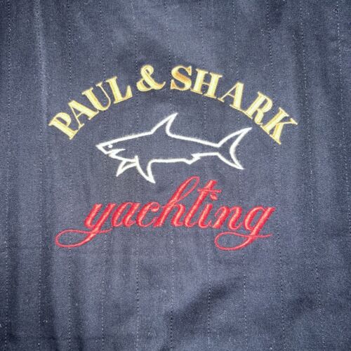 VTG Paul & Shark Yachting Reversible Zip Sleeve Jacket Coat Vest Sz L READ - Picture 8 of 16