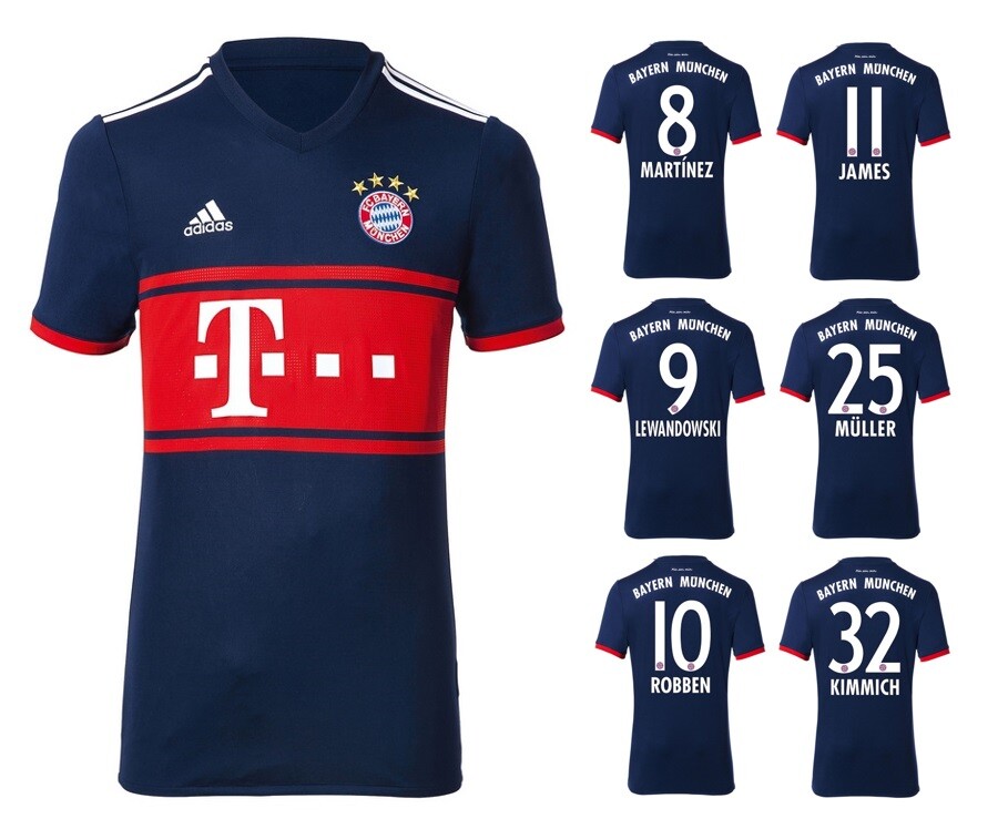 Neues Bayern Trikot Auswärts Trikot Adidas FC Bayern München 2017