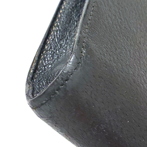 Vintage Gucci Document Case Briefcase Leather Black Business Authentic - Picture 10 of 23