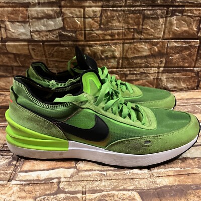nike waffle one electric green stockx
