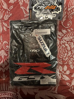 Factory Effex Suzuki GSXR Long Sleeve Shirt XXL Black 17-87414 | eBay
