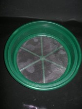 Gold Pan Panning Classifier Mesh 1/12" Screen Sifter W/FREE Vial Prospecting