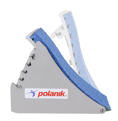 Bloc De Départ POLANIK Competition – Hauteur Pro, Acier, Réglable 15 Positions – Certifié IAAF, Piste Synthétique