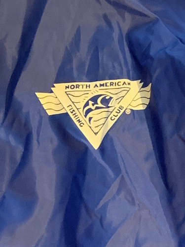 Vintage North American Fishing Club Button Jacket USA Made Auburn Sportswear - Picture 2 of 4