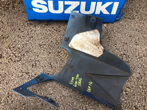 SUZUKI GSXR600 GSXR 600 750 SRAD 1996-2000 LEFT FAIRING PANEL + LOWER REAR PART - Picture 7 of 12