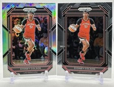 Sydney Colson 2023 Panini Prizm WNBA #97 Base & Silver Prizm Las Vegas Aces Lot