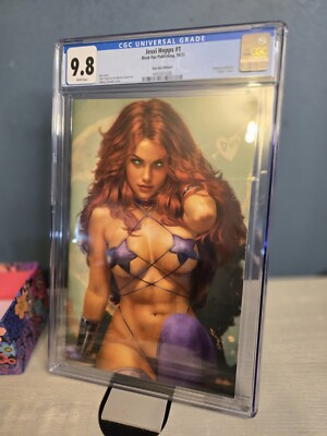 Jessi Zombie Hunter #1 Shikarii Starfire (ORANGE SKIN) CGC 9.8 ONLY 50 MADE