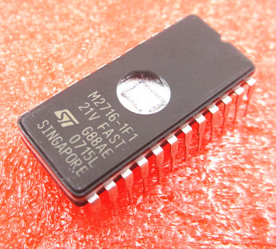 5 piezas M2716-1F1 M2716 2716 St memoria UV EPROM IC NUEVO