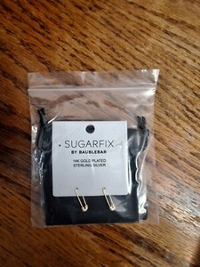 Authentic 14k gold plated sterling silver earrings. bulk sale 65 pairs