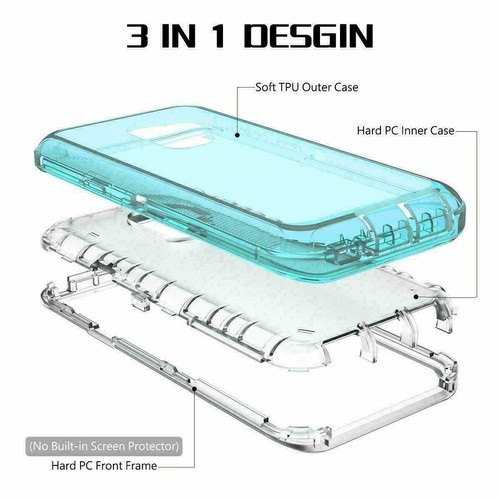 Funda rígida protectora a prueba de golpes con clip para cinturón para Samsung Galaxy S9/S9 Plus - Imagen 8 de 15